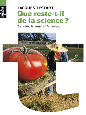 cover image of Que reste-t-il de la science ?